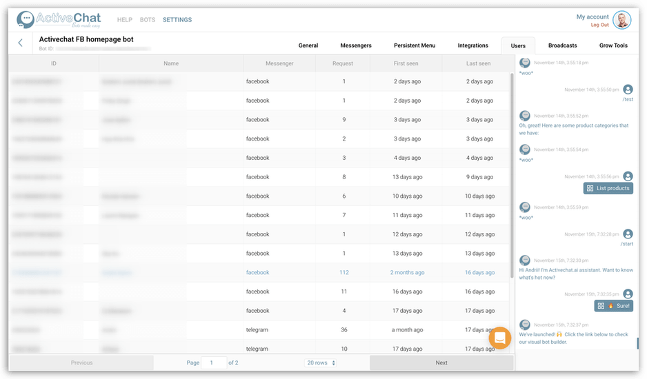 ActiveChat Architect Plan - Home Page Bot