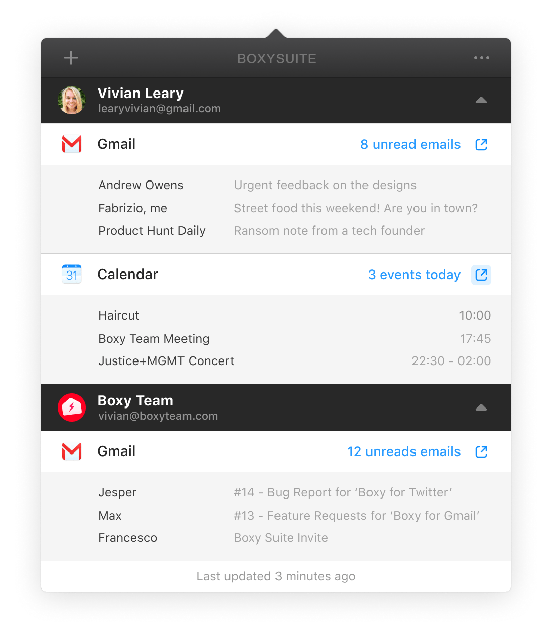 Boxy Suite Dashboard