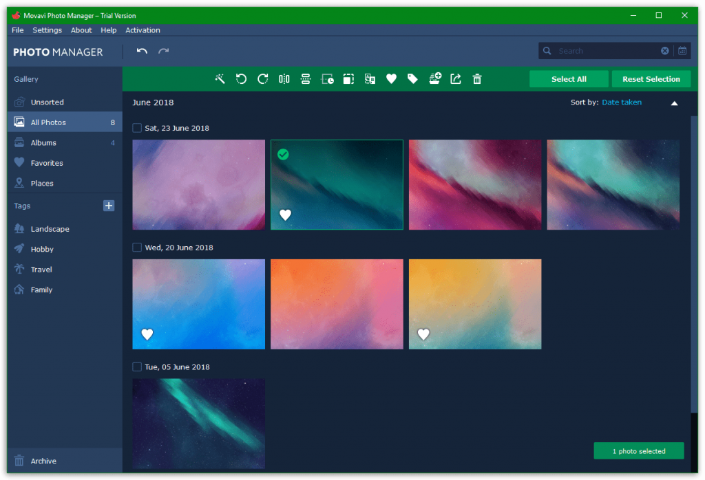 Movavi Photo Manager - Edit