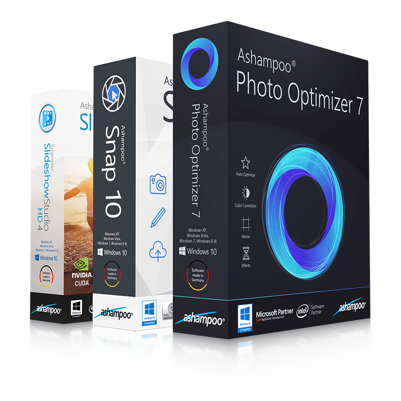 St. Patrick’s Day exclusive: 82% Off Ashampoo Multimedia Bundle 11 – Three Ashampoo top sellers at a bargain price !