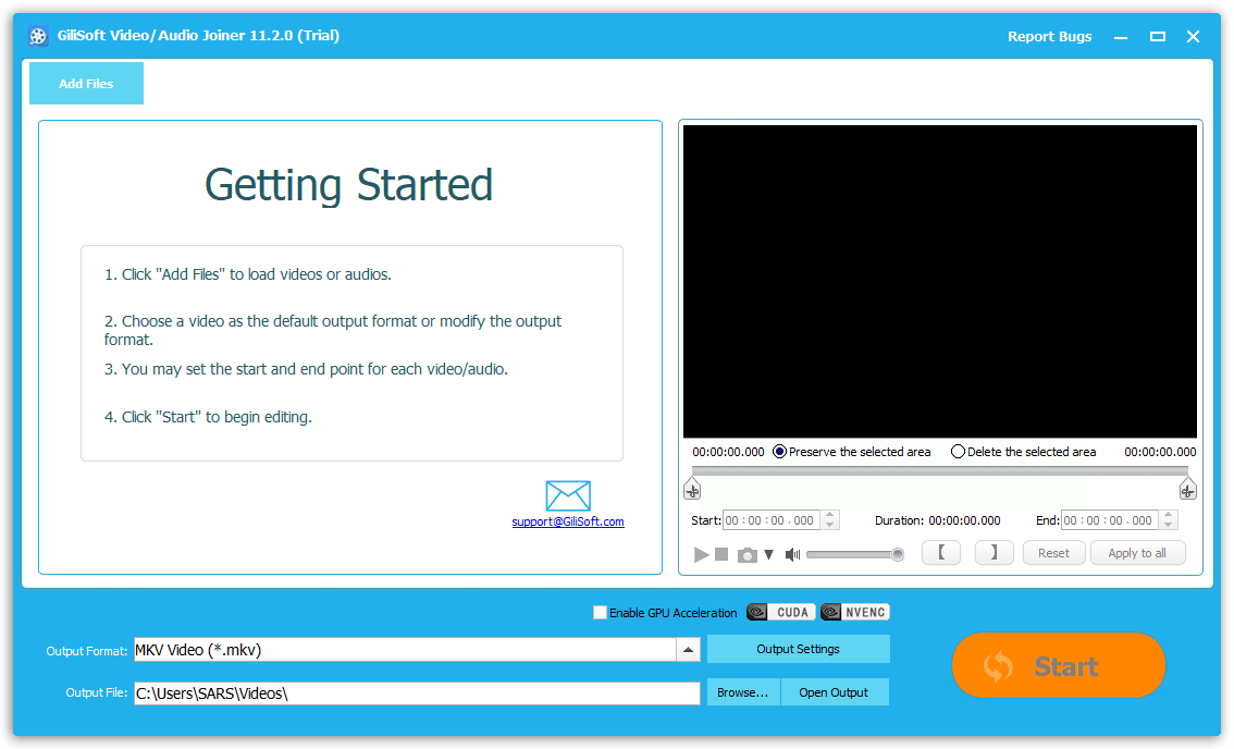 GiliSoft Video-Audio Joiner 11-2-0 -Trial- 009 - THESOFTWARESHOP - AAKOA