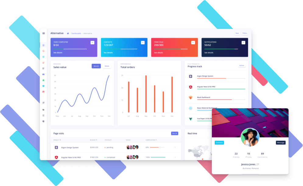 Argon Dashboard Pro Nodejs - Templates