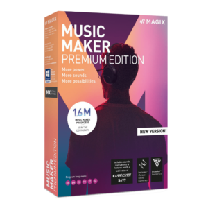 MAGIX Music Maker 2019 Premium Edition + Rock City Soundpool </p></img>
<p>