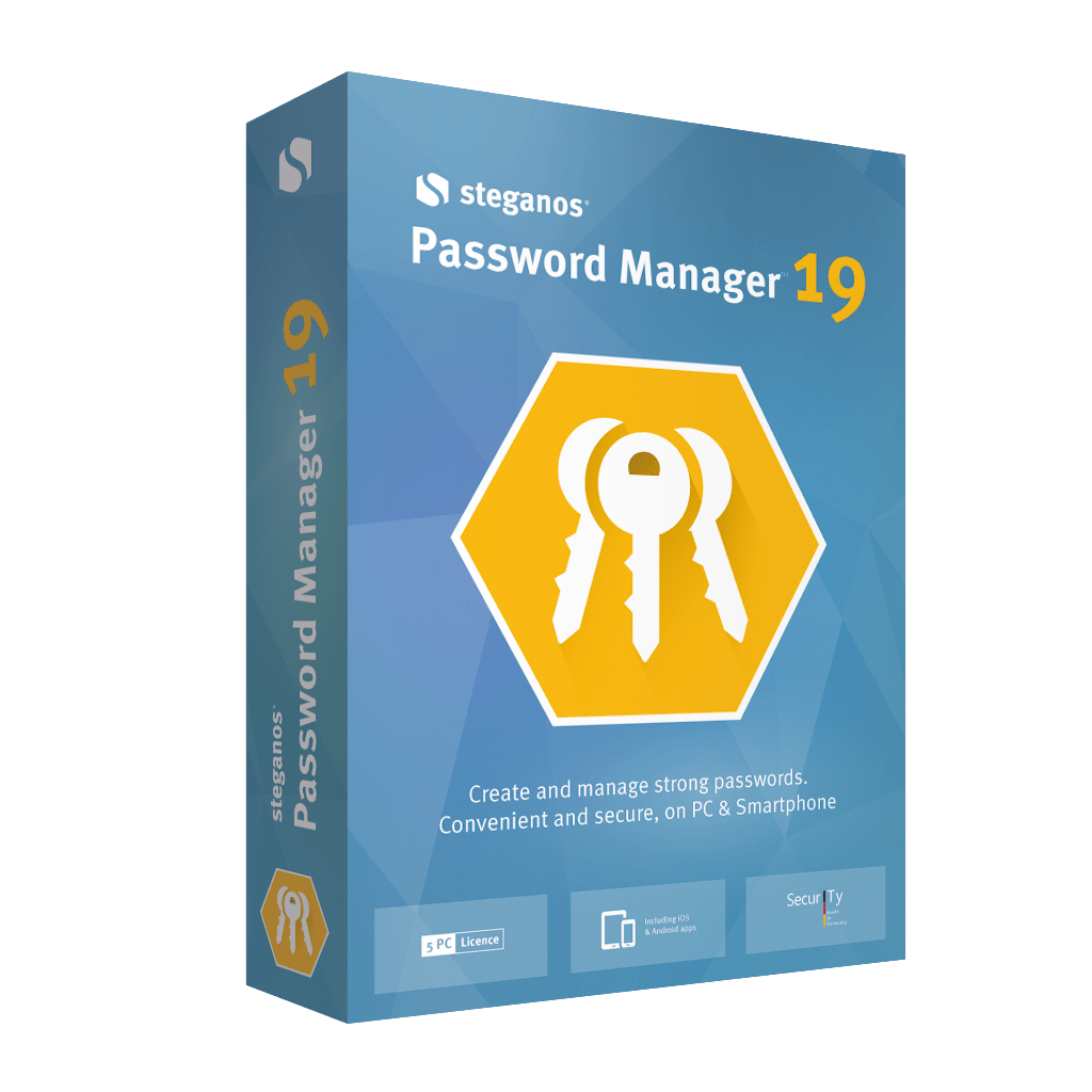 100% Software Giveaway on Steganos Password Manager 19 – Free Serial Number – Create & Manage Strong Passwords – for Windows