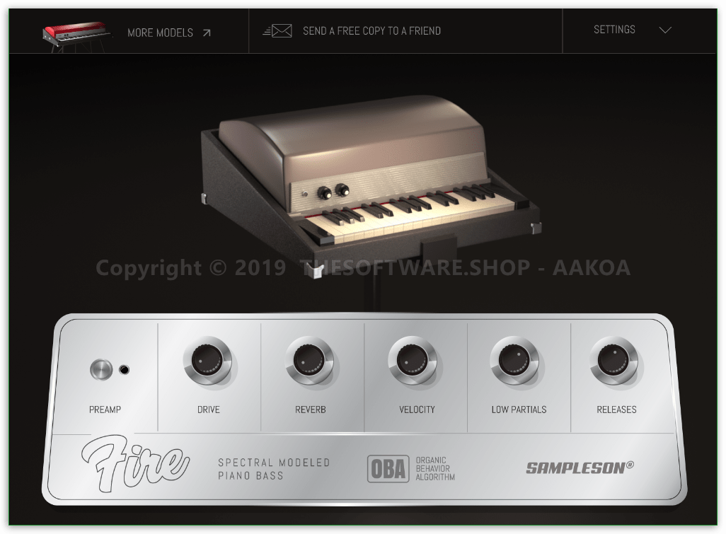 Fire Piano Bass 00174 Screenshot