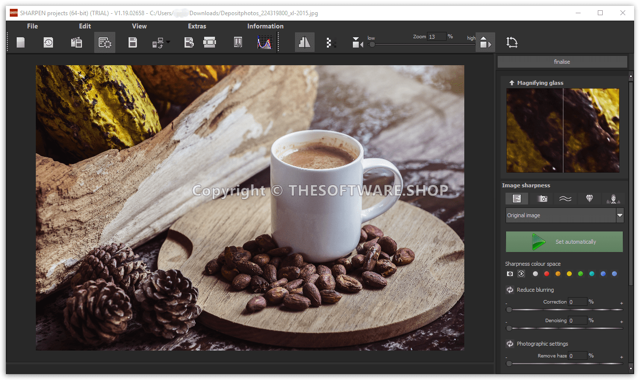 SHARPEN Projects Photographer Screenshot