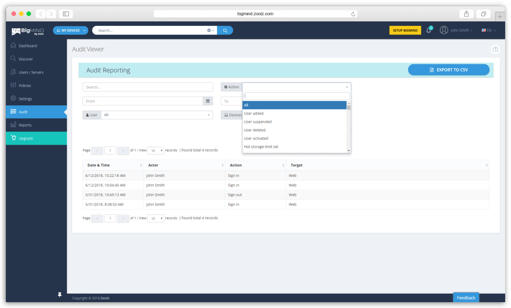 BigMIND Business - Audit