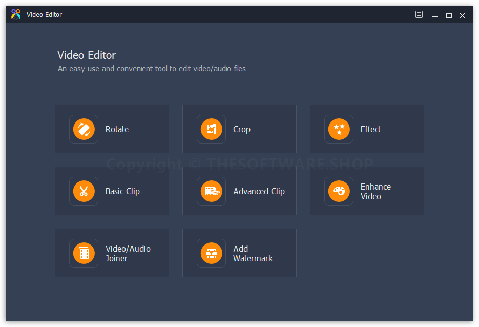 Aiseesoft Video Editor Pro - Screenshot
