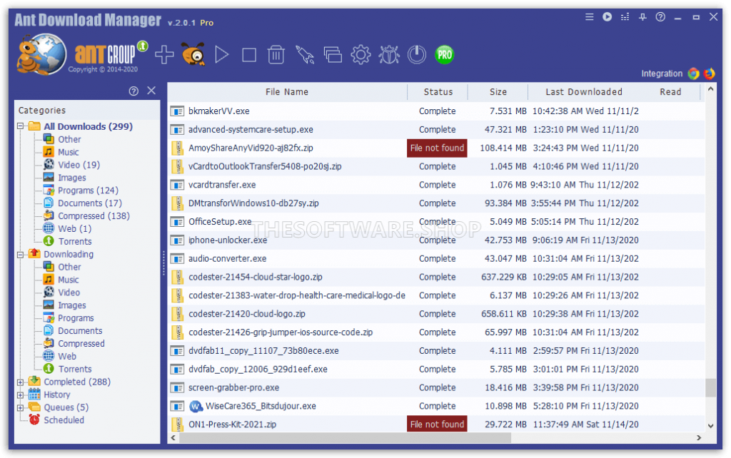 Main Interface Screenshot