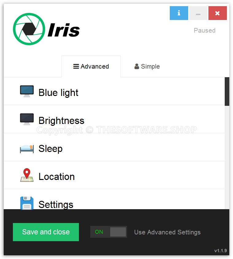 Iris Pro Advacned Customization