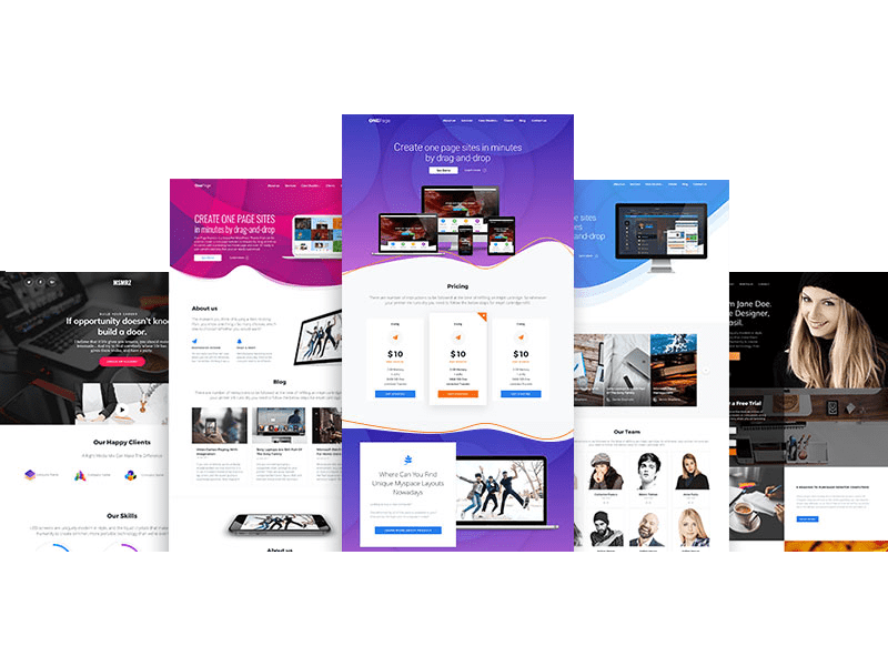 Mesmerize Pro Templates