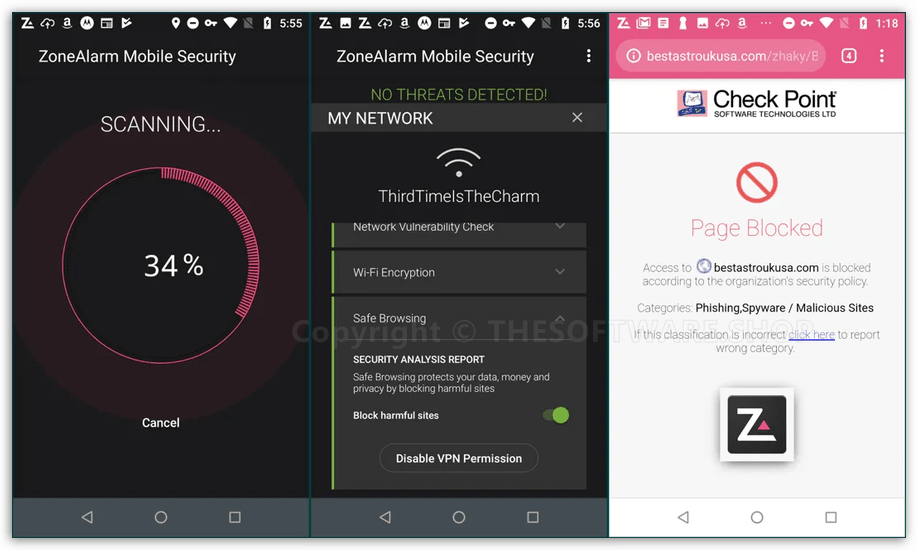 ZoneAlarm Mobile Security for Android