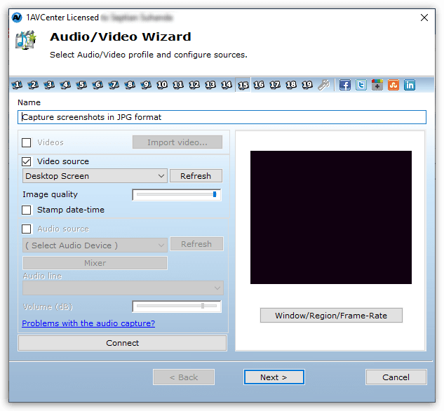 1AVCenter Audio Video Wizard