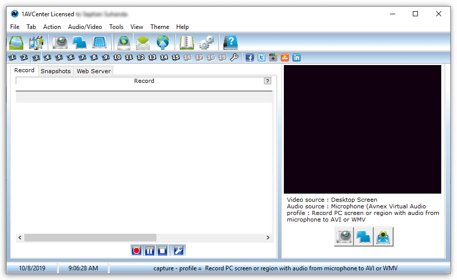 1AVCenter Screenshot
