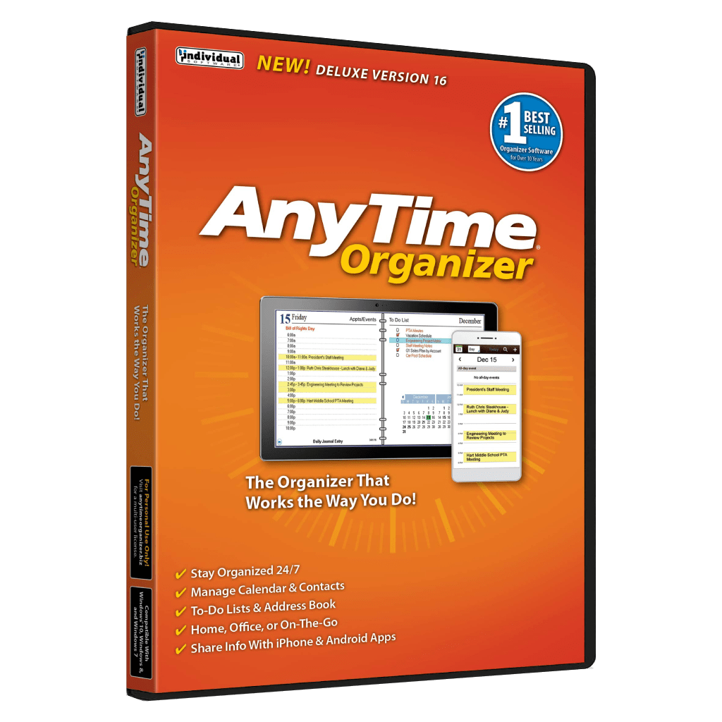 AnyTime Organizer Deluxe 16 Review Free Download Discount Coupon