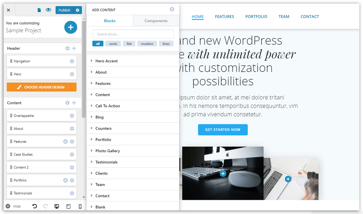 Colibri Pro - Add Content