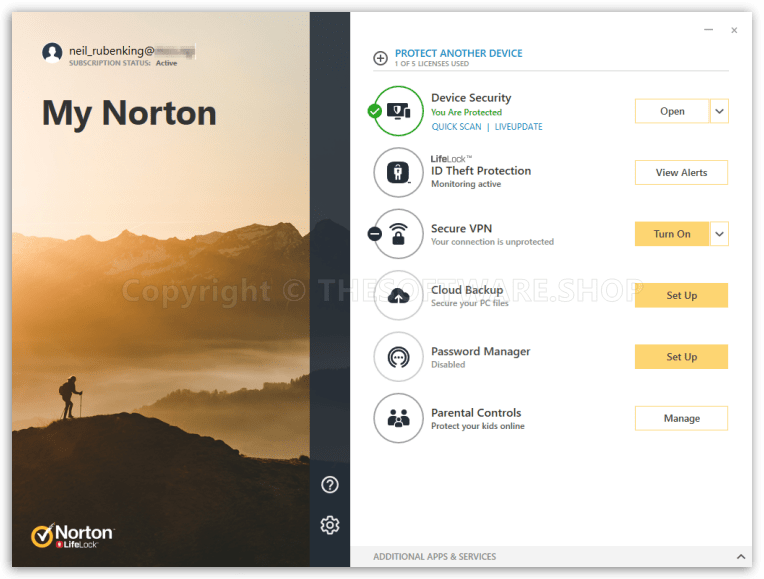 norton lifelock 360 app