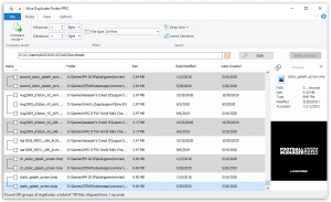 Wise Duplicate Finder PRO 2 - Result