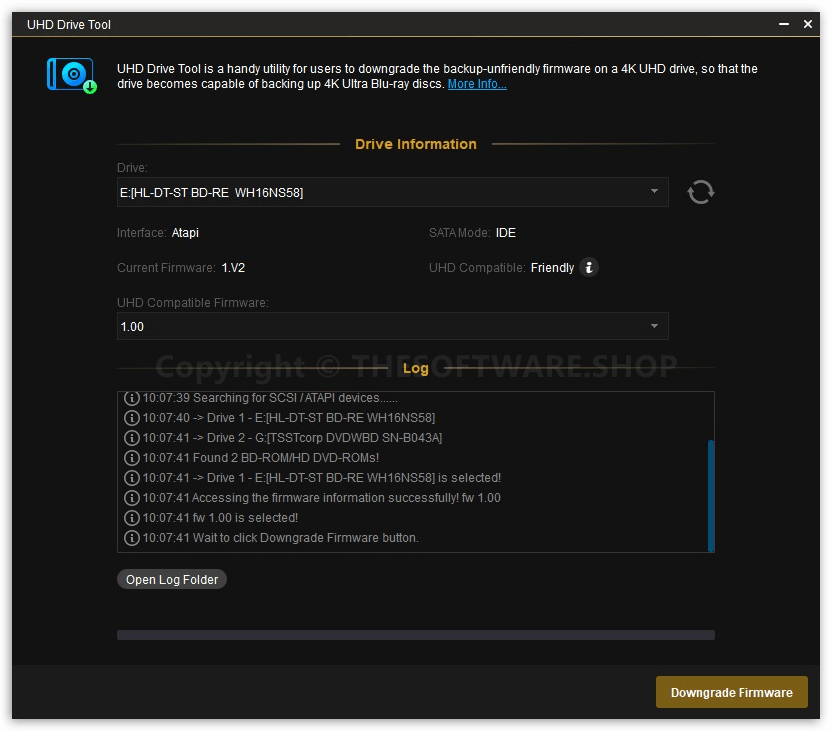 DVDFab UHD Drive Tool - Process