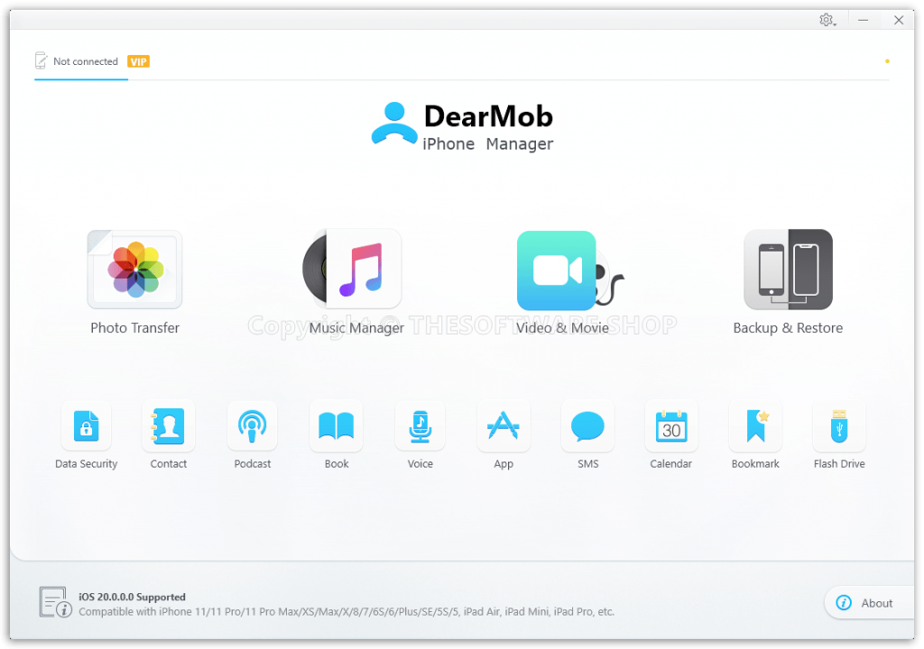 DearMob iPhone Manager Screenshot