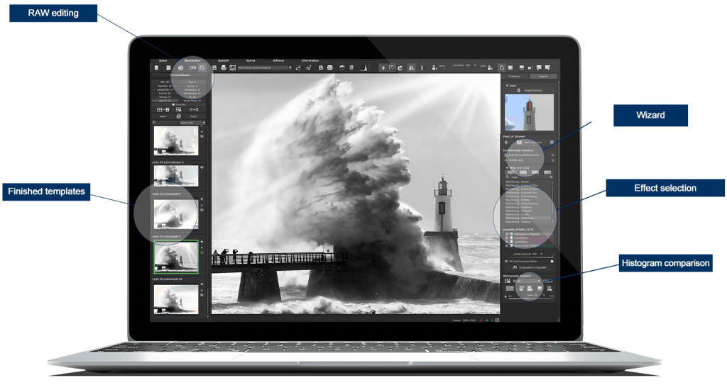Franzis Black & White Projects 6 Professional Screenshot
