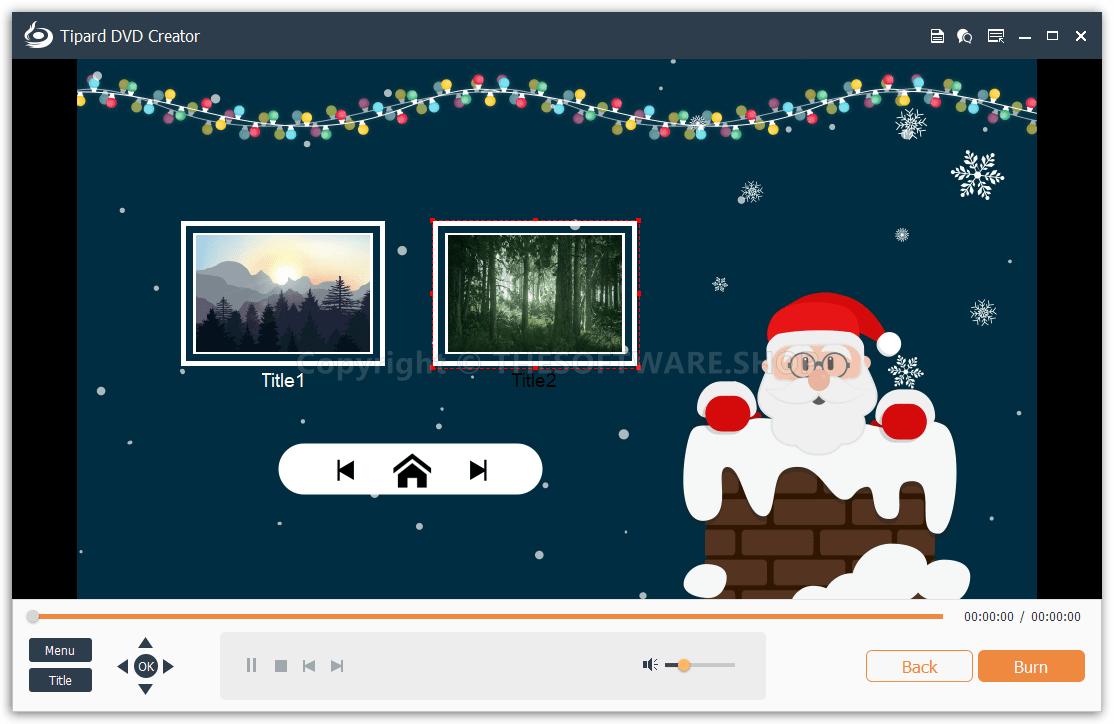Tipard DVD Creator - Preview