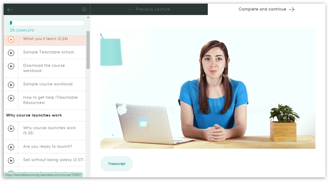 TeachableU Video Course