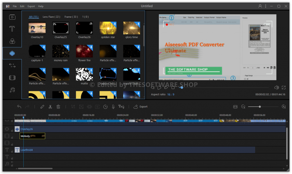 AceThinker Video Editor Screenshot