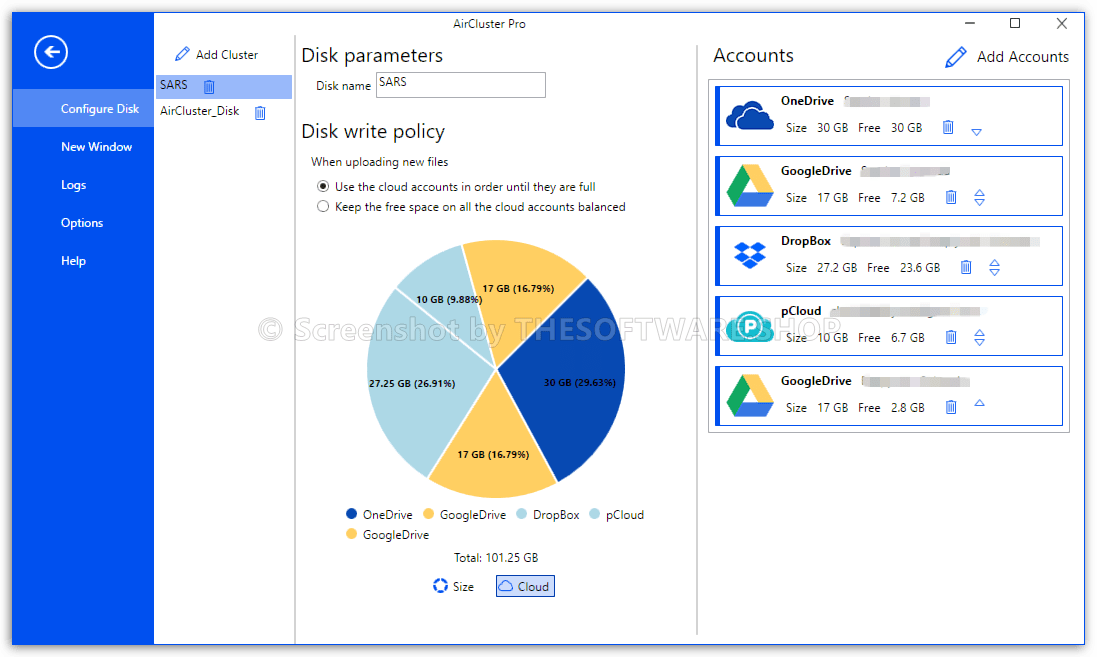 Air Cluster Pro Configure