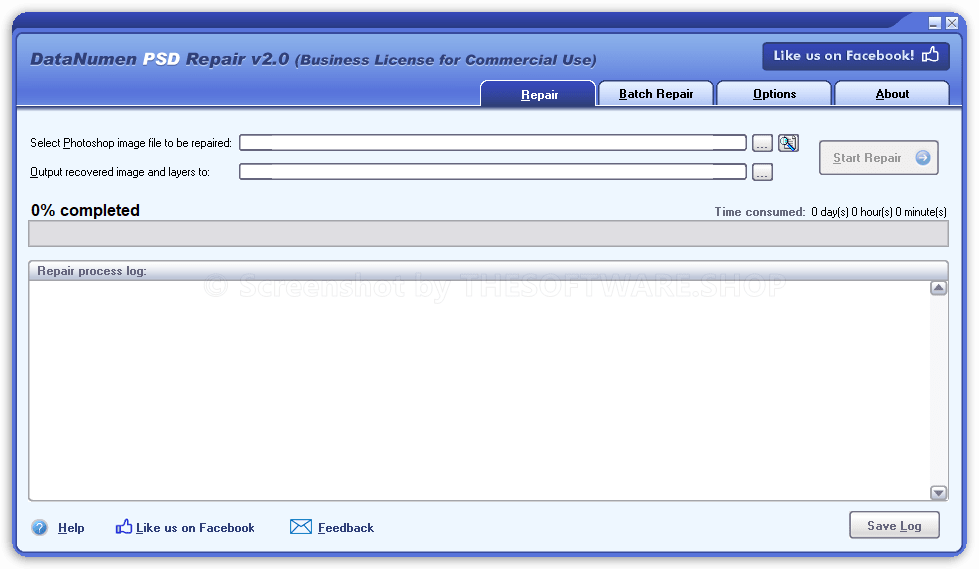 DataNumen PSD Repair - Repair