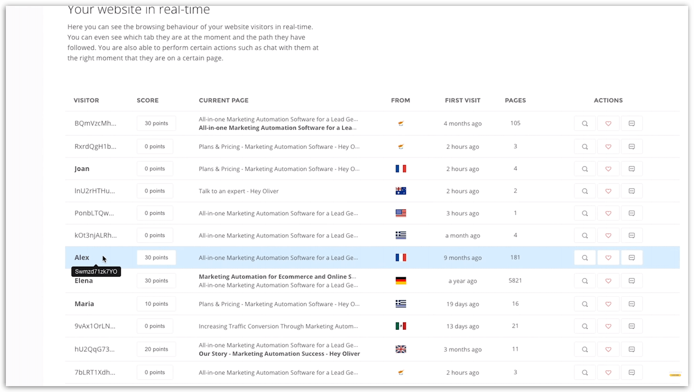 Hey Oliver Live Chat