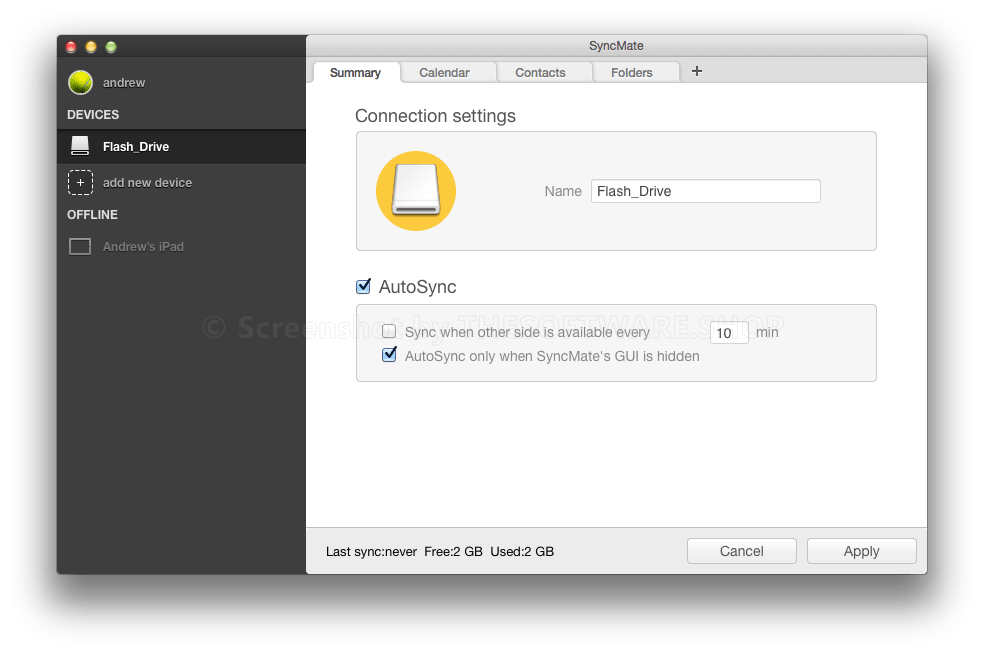 Syncmate Expert Automatic Sync