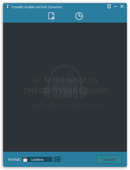 Tuneskit Audible AA AAX Converter Screenshot