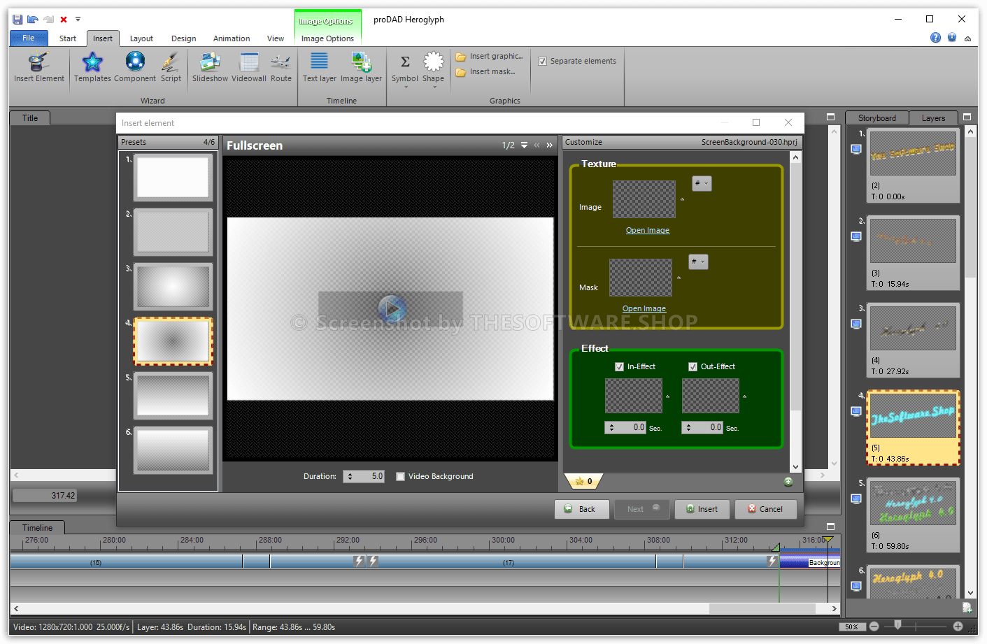 proDAD Heroglyph Layer