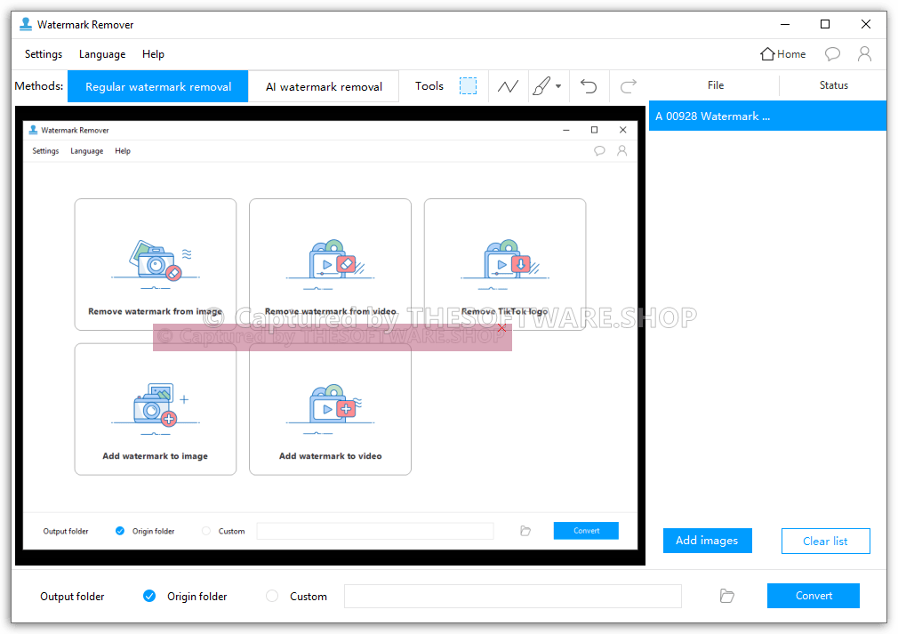 Apowersoft Watermark Remover for Photo