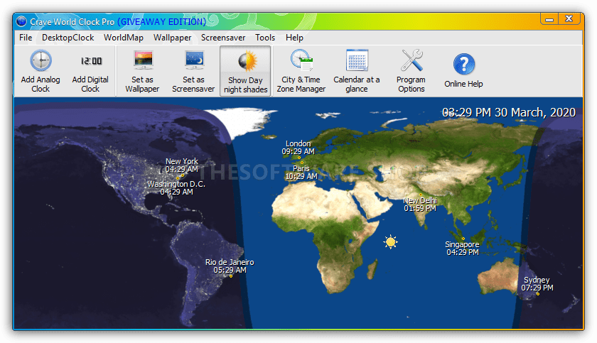 Crave World Clock PRO Screemshot