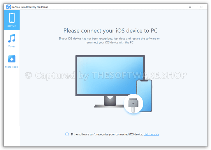 Do Your Data Recovery for iPhone Connect