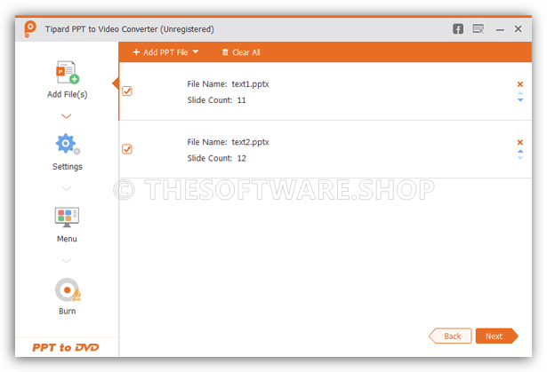 Tipard PPT to Video Converter - ppt to dvd