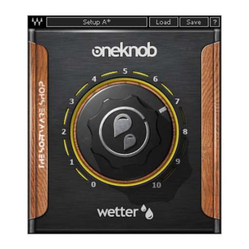 Waves oneknob Wetter Plugin review download discount coupon