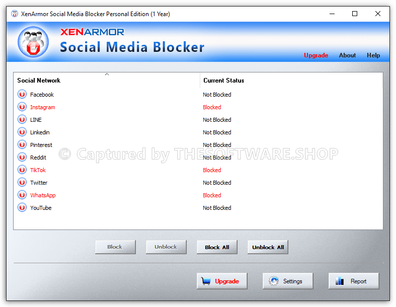 XenArmor Social Media Blocker Giveaway