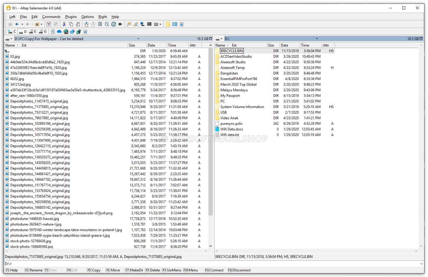 Altap Salamander Screenshot