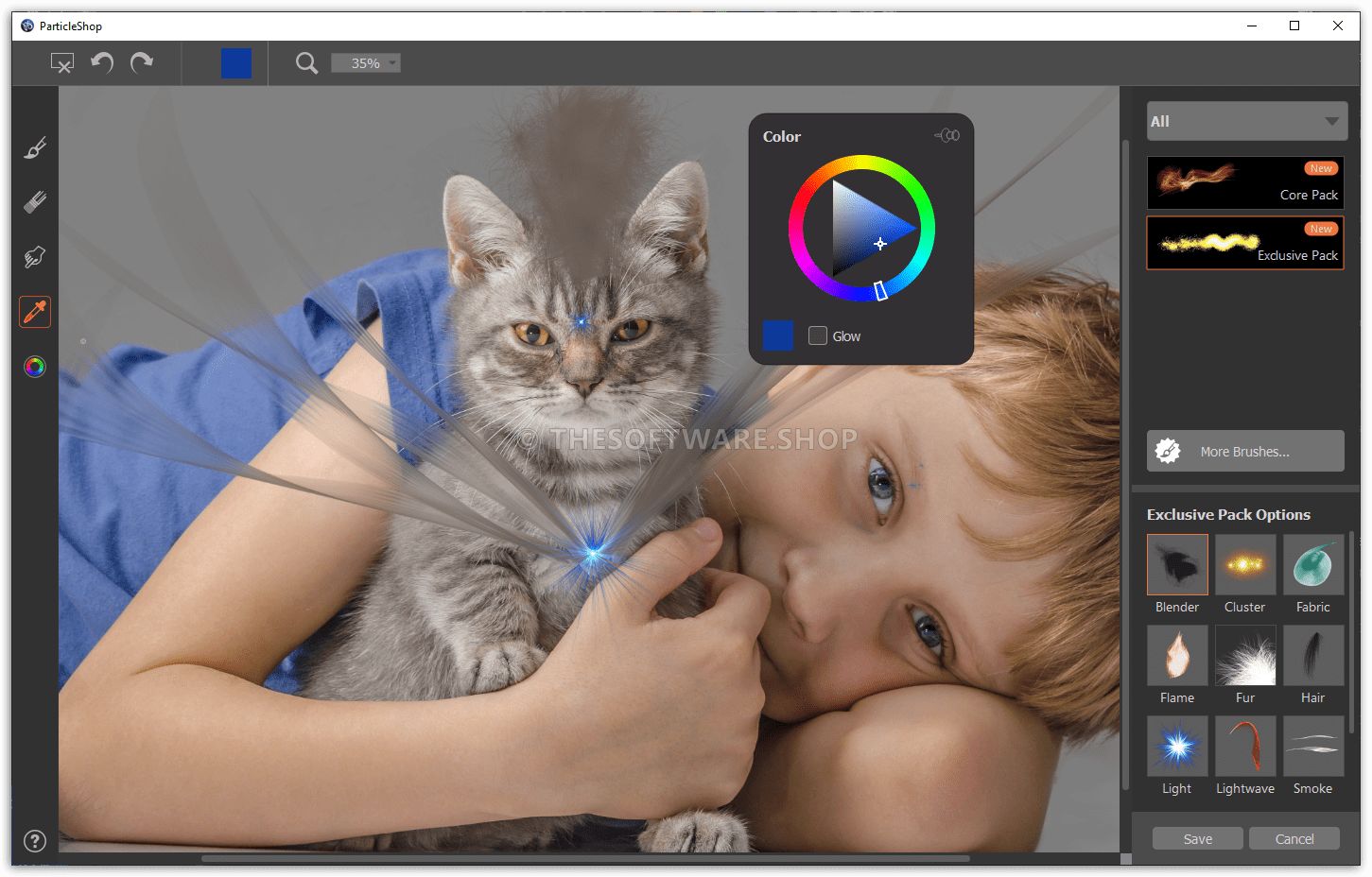 Corel ParticleShop Color Picker