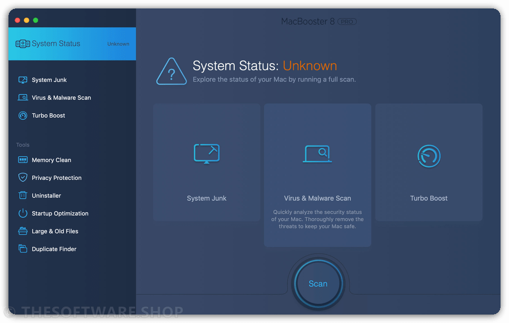 MacBooster 8 - System Status