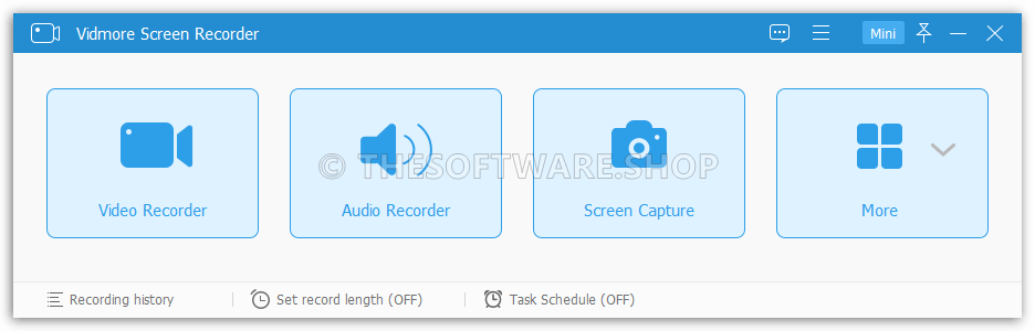 VidMore Screen Recorder Screenshot