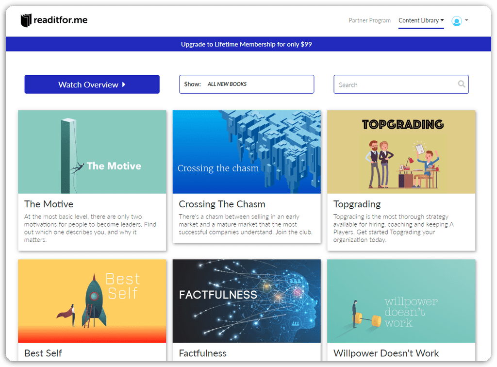 readitfor.me web library