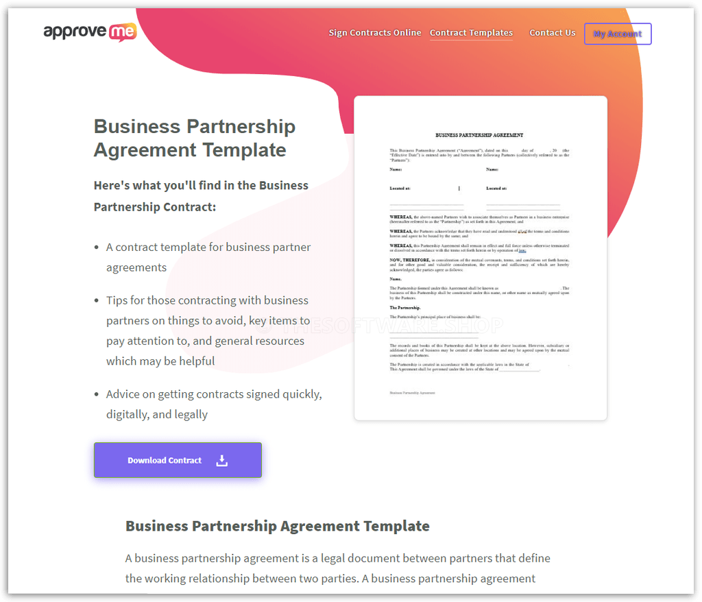 ApproveMe’s Ultimate Contract Template Library Download