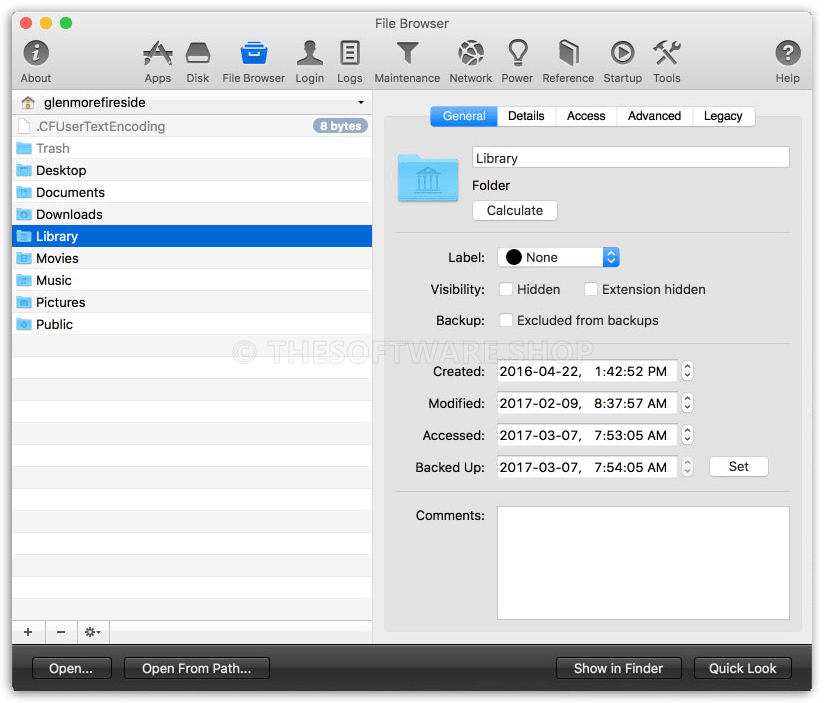 MacPilot Screenshot - File Browser