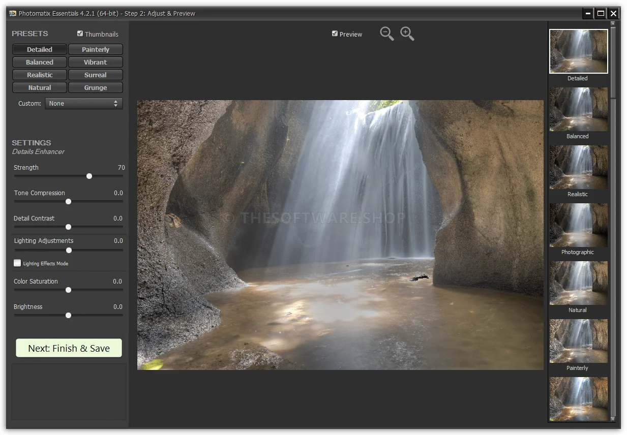 Photomatix Essentials Screenshot 2