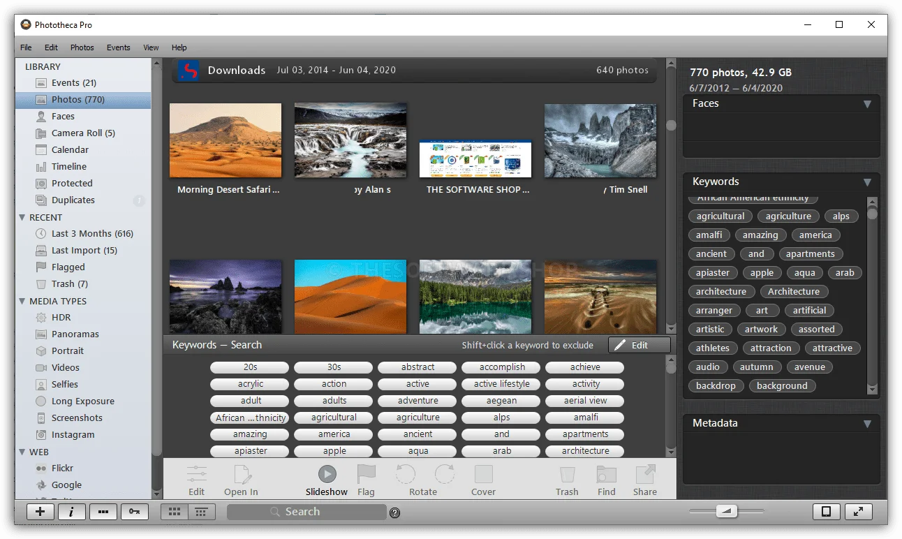 Lunarship Phototheca Screenshot - Keywords