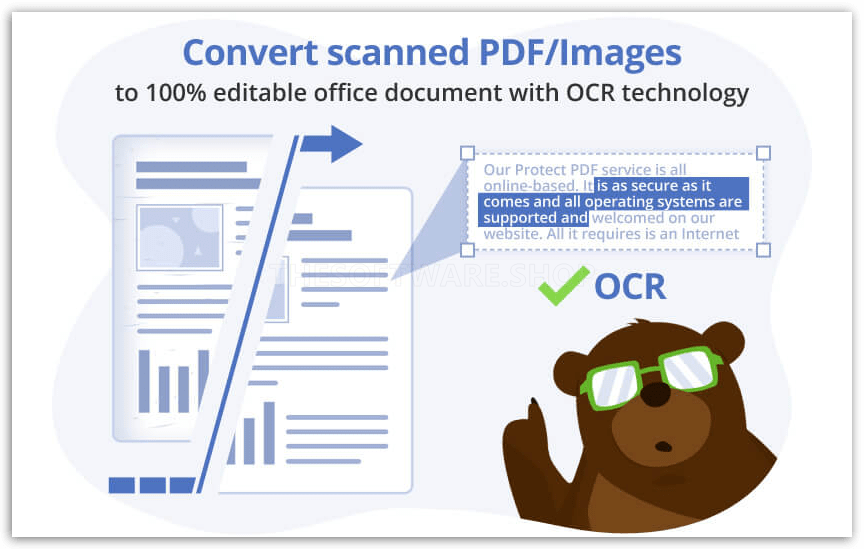 PDFBEAR Pro OCR Technology